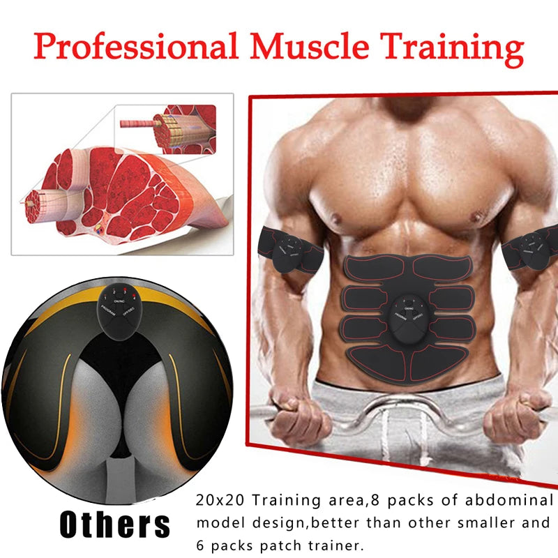 Electric Muscle Stimulator Wireless Buttocks Hip Trainer Abdominal ABS Stimulator Fitness Body Slimming Massager 
get your abdominal no needs for sit ups ladies..