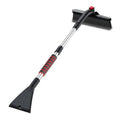 Winter Car Cleaner Extendable Snow Shovel Ice Scraper Brush Detachable Windshield Tool