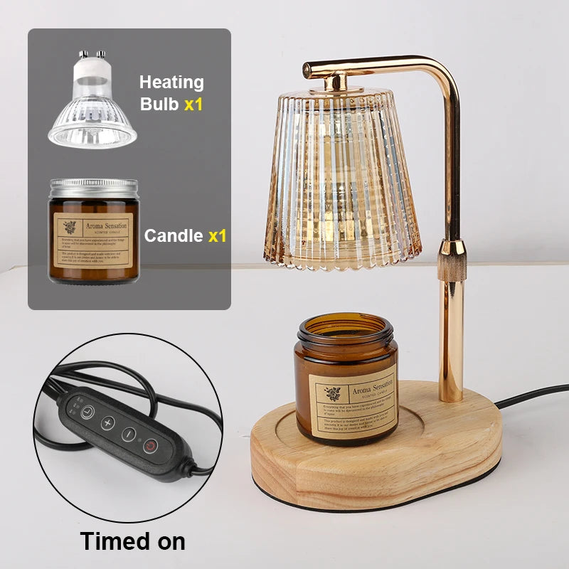 Candle Warmer Lamp-Melt your Candles, No Flame Needed.