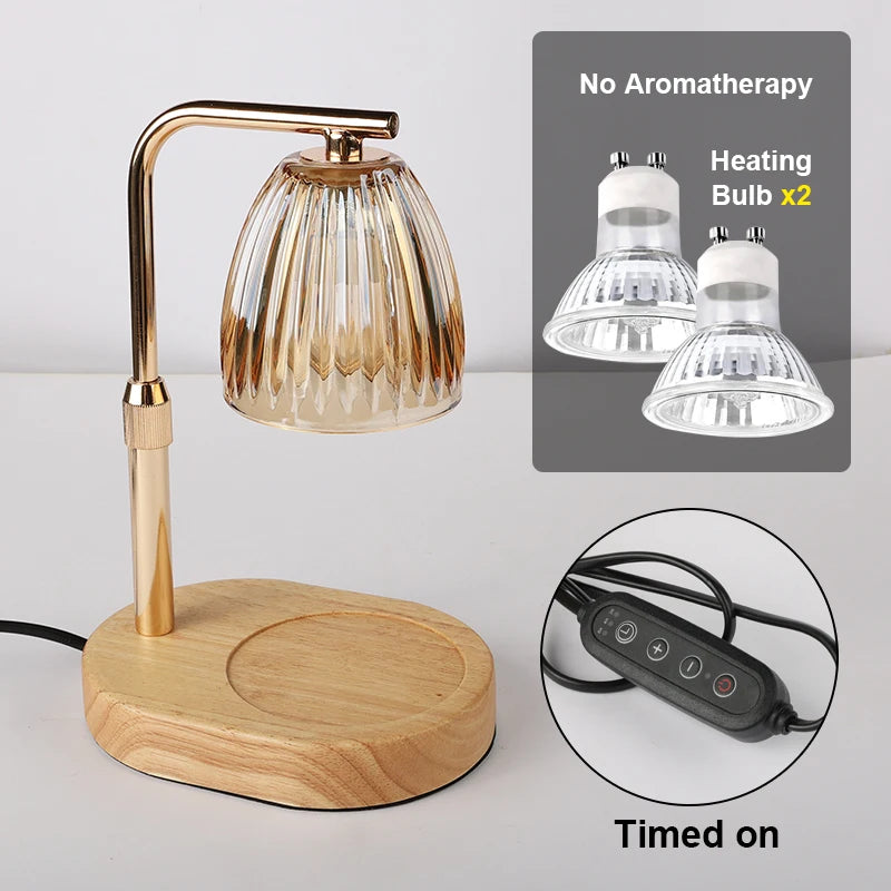 Candle Warmer Lamp-Melt your Candles, No Flame Needed.