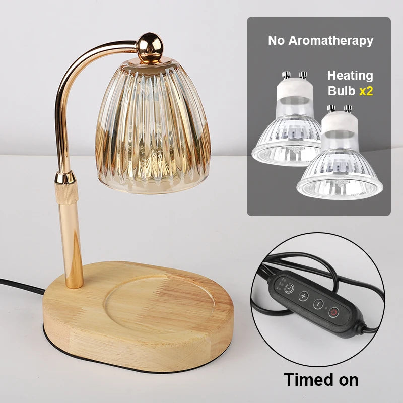 Candle Warmer Lamp-Melt your Candles, No Flame Needed.