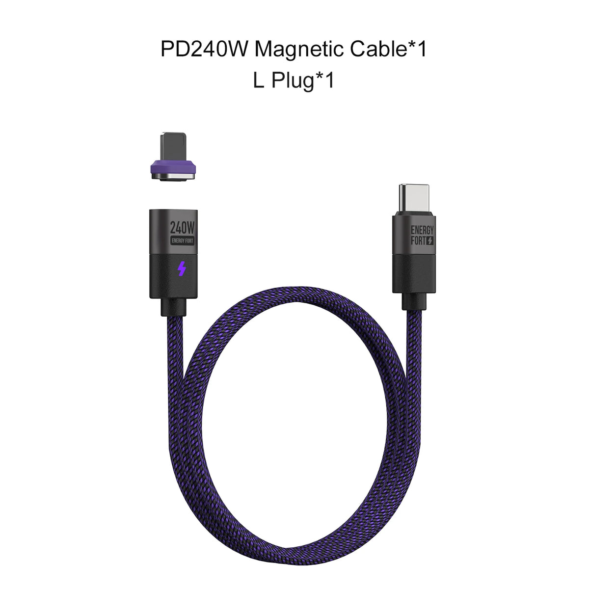 240W Magnetic Charging Cable PD3.1 5A Fast Charging USB C Cable Magnetic Phone Charger Cord for iPhone 17 Pro Max Samsung Xiaomi