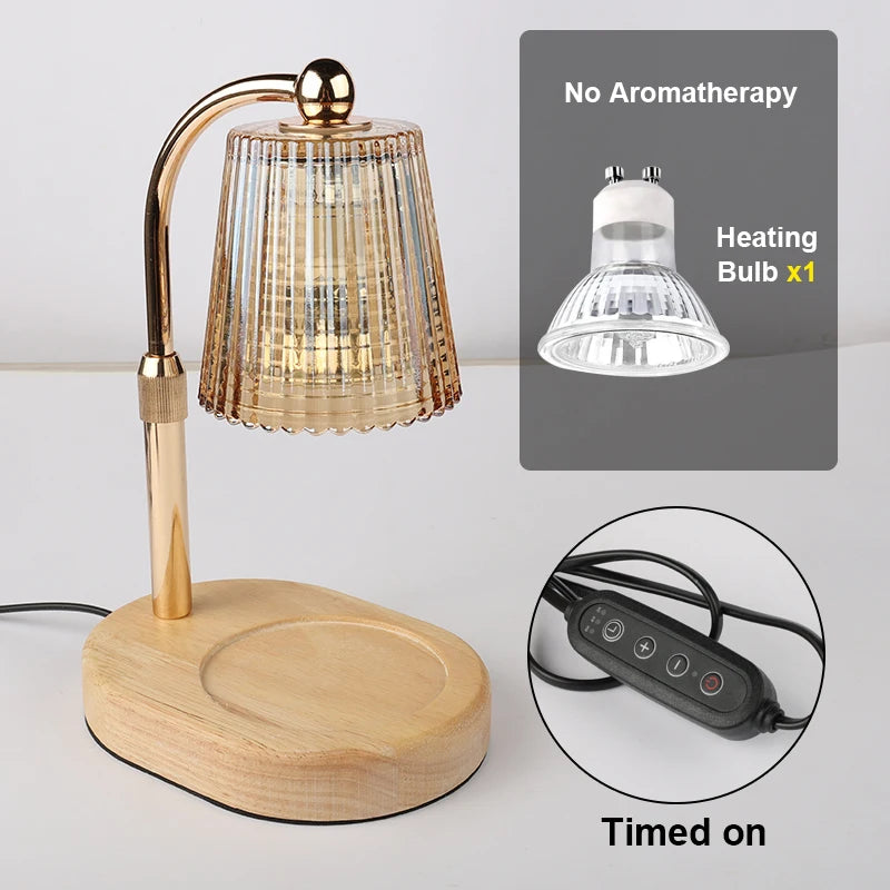 Candle Warmer Lamp-Melt your Candles, No Flame Needed.
