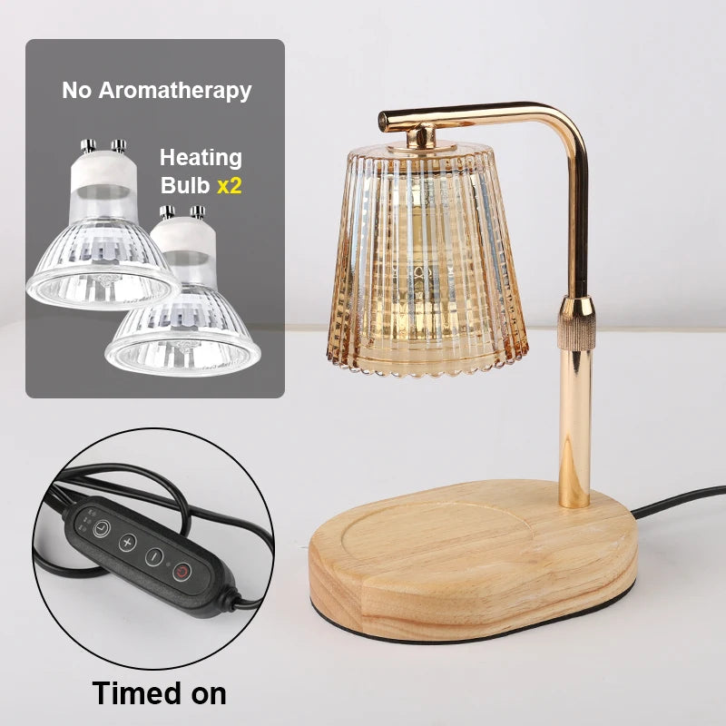 Candle Warmer Lamp-Melt your Candles, No Flame Needed.