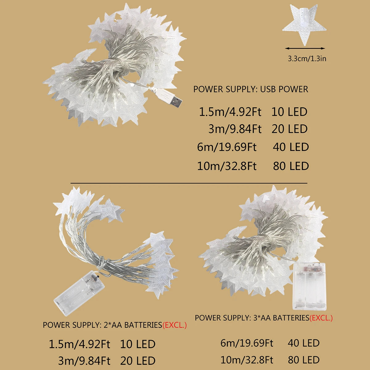 Garden Christmas Decoration Light Multi color...