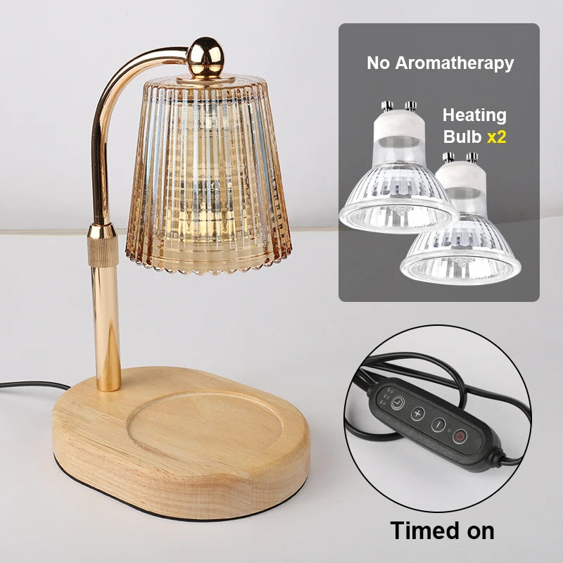 Candle Warmer Lamp-Melt your Candles, No Flame Needed.
