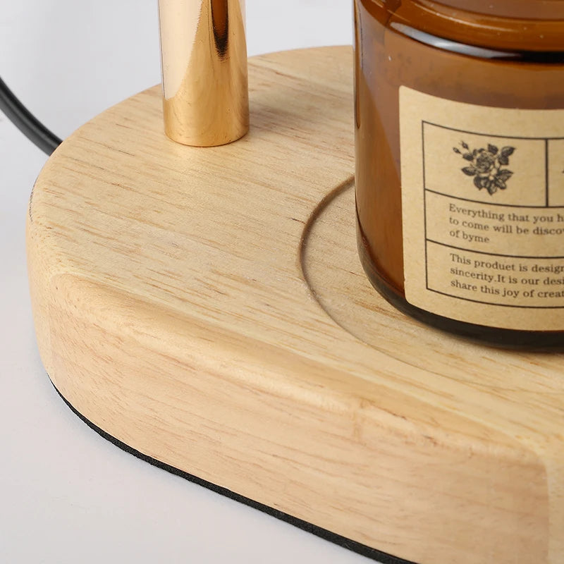 Candle Warmer Lamp-Melt your Candles, No Flame Needed.